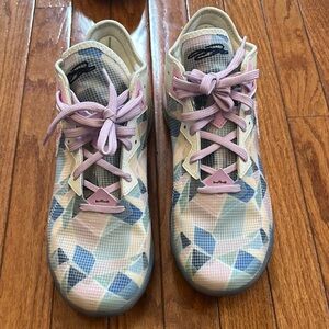 Colorful Geometric Pattern Sneakers